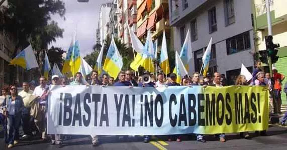 canarias es una colonia / hijos de canarias / hijosdecanarias.com