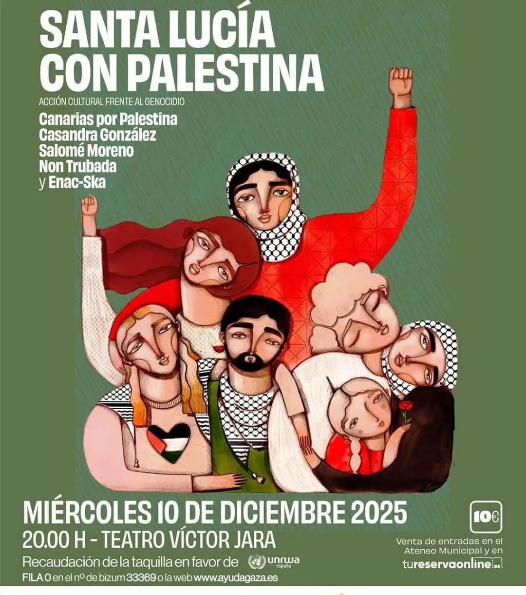 SANTA LUCÍA CON PALESTINA