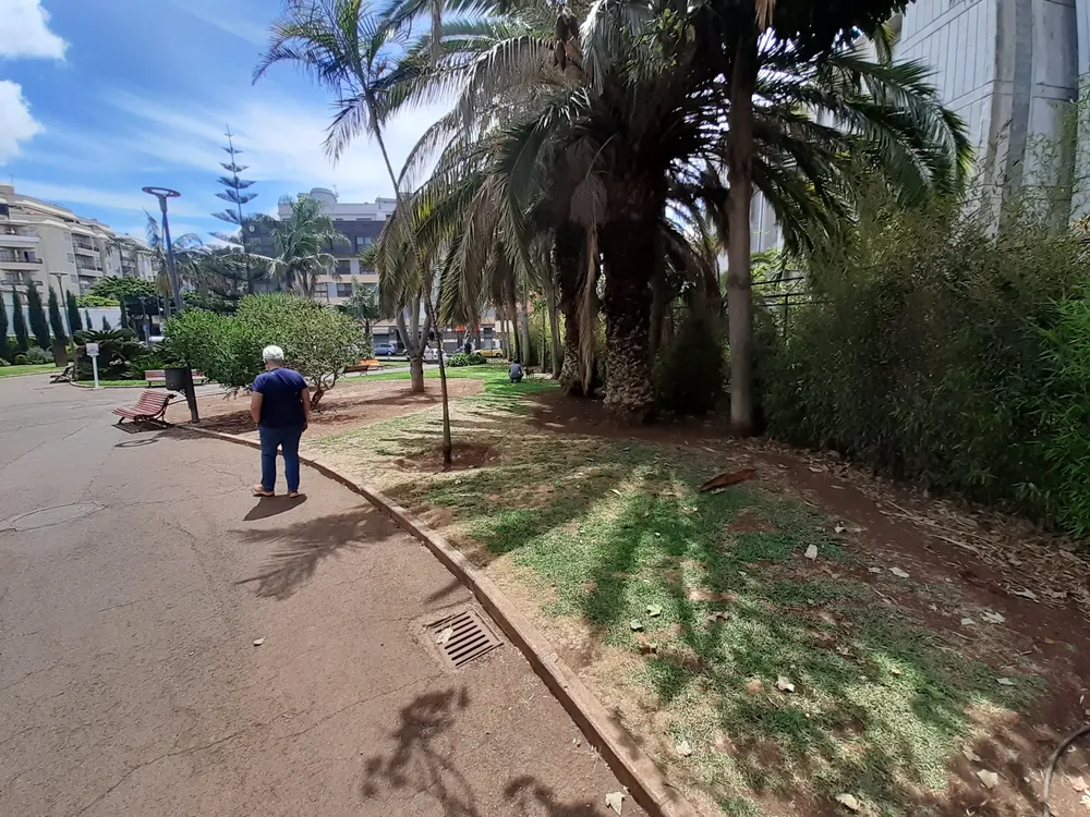 Aspecto deplorable del Parque