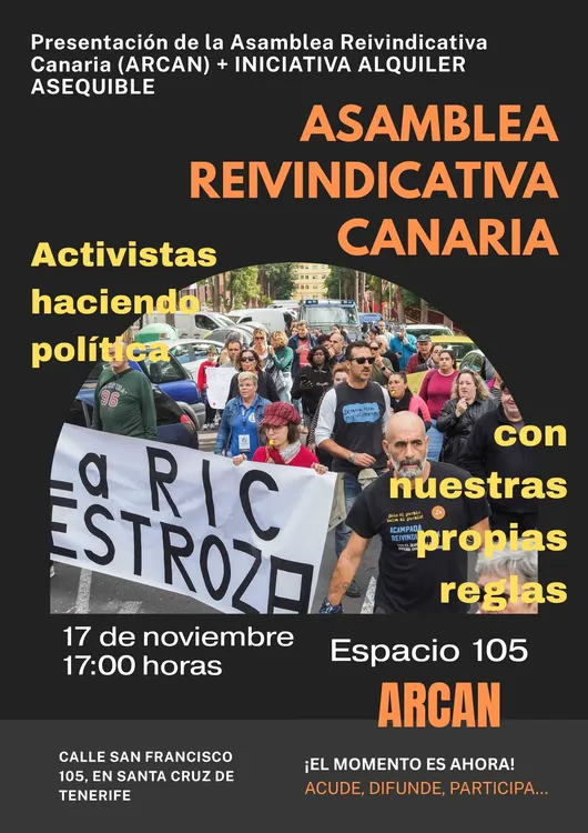 Cartel - Asamblea Reivindicativa Canaria (4)