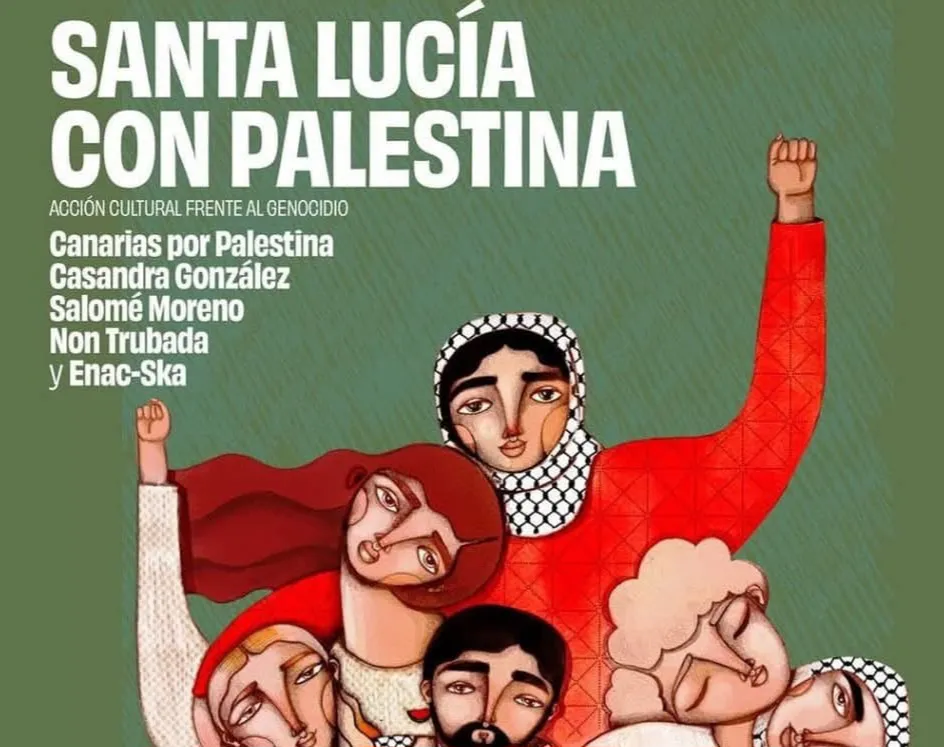 SANTA LUCÍA CON PALESTINA